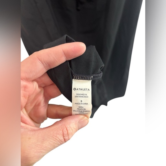 Athleta Halter Bathing Suit Dress Cover Up Athletic Dress Nylon Small - Picture 7 of 7